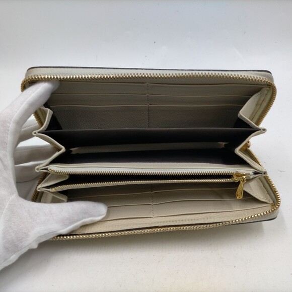 No Tariff Gucci Long Wallet White #199925G12 - Picture 4 of 8